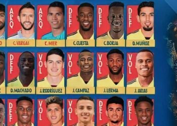 Néstor Lorenzo confirmó los jugadores de la selección Colombia para enfrentar a Brasil y Paraguay