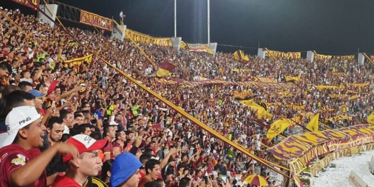 Todo listo para ver este sábado el estadio Murillo Toro vestido solo de Vinotinto y oro