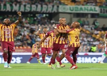 Deportes Tolima venció en el Atanasio a Nacional 3 goles a 2 y volvió a marcar Diego Herazo