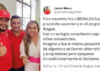Liberales indignados porque Jorge Bolívar les quitó una curul en el Concejo