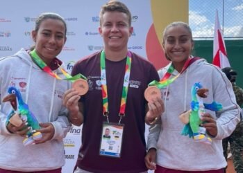 Tenis del Tolima obtuvo medalla de bronce en la modalidad dobles femenino
