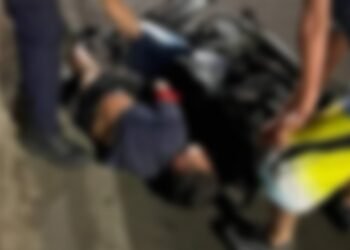 Dos jóvenes, uno menor de edad, resultaron gravemente heridos en un accidente de tránsito en Melgar