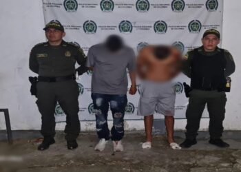 Capturados dos hombres por el hurto de un celular