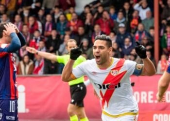 Radamel Falcao García salvador hoy del Rayo Vallecano en el fútbol español