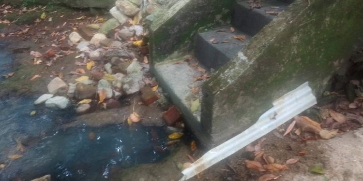 Daño en tubería del alcantarillado en barrio de Ibagué estaría causando un problema ambiental al río Alvarado