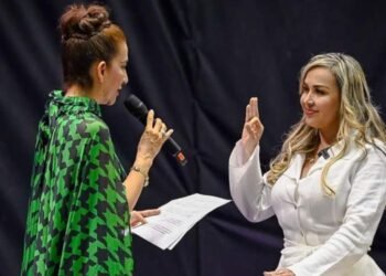 Johana Aranda ya juró servir a Ibagué