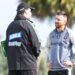 El técnico de la selección Colombia Néstor Lorenzo se reencontró con Lionel Messi 