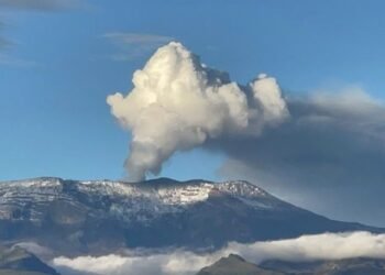 El volcán Nevado del Ruiz continúa registrando un incremento en su actividad sísmica