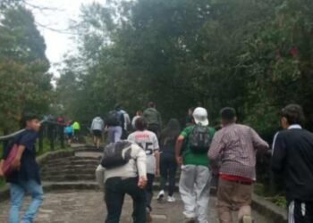Diez personas, entre ellos siete menores de edad, están desaparecidas en Monserrate, Bogotá