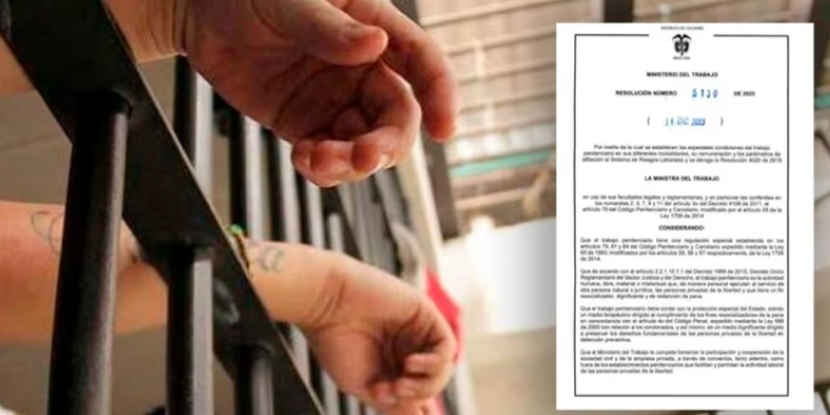 MinTrabajo firmó decreto que ordena pagar salario mínimo a reclusos que trabajen