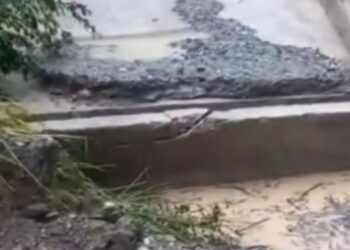 Caída del puente Guani deja incomunicado a Chaparral con Ataco