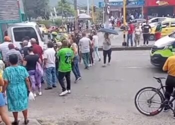 Con una persona apuñalada terminó protesta por falta de agua en Ibagué 