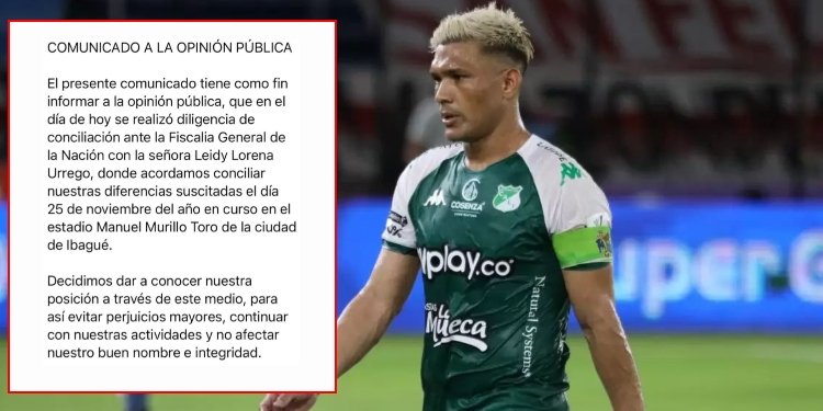 Teófilo Gutiérrez concilia en la Fiscalía el caso de denuncia de acoso en Ibagué