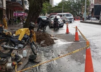 Ibal arregló el daño en la red matriz de la Zona Centro