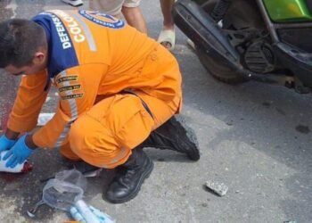 Joven en Ibagué resultó con su pierna fracturada en medio de un atraco