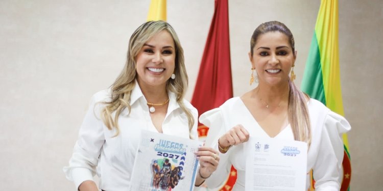 Gobernadora del Tolima y Alcaldesa de Ibagué firman carta para pedir que Ibagué sea sede de Juegos Nacionales