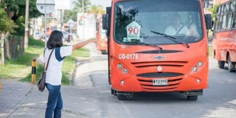 Tarifa de busetas en Ibagué puede subir $250 este año