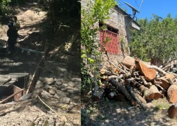 Particulares en Doima desviaron y secaron quebradas para construir carretera que no tiene permisos