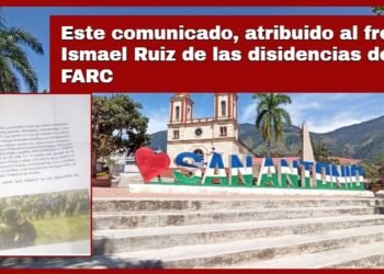 Panfleto intimidatorio generó zozobra en los habitantes del sur del Tolima