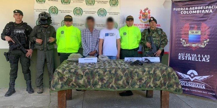 Cayeron alias ‘Momo’ y ‘Viejo’ peligrosos delincuentes que operaban en el sur del Tolima