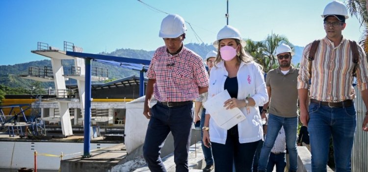 Alcaldía pide celeridad a contratista de las Piscinas Olímpicas