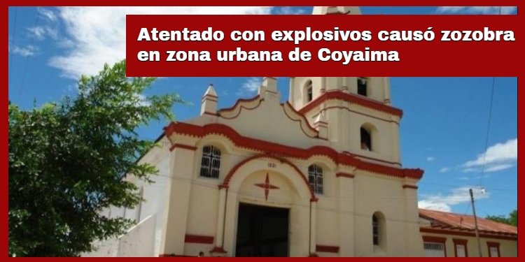 Atentado con explosivos causó zozobra en zona urbana de Coyaima