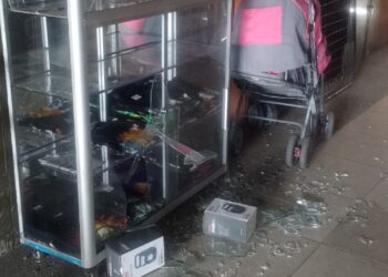 Ladrones hicieron su regalo de “reyes” con los comerciantes del Andrés Lopez de Galarza