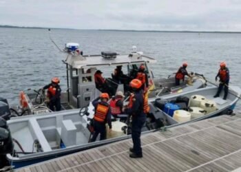 Armada de Colombia intercepta lancha con droga, dólares y combustible en el Pacífico
