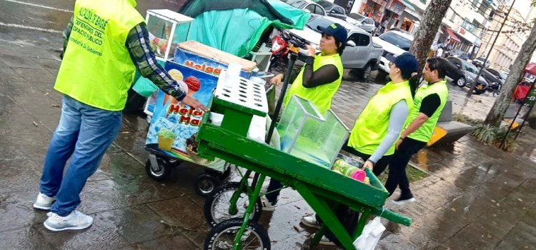Autoridades se pronunciaron sobre gresca ocurrida entre vendedores informales en la Plaza de Bolívar