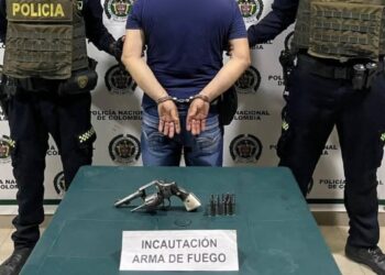 Una persona fue detenida con arma de fuego en Armero Guayabal