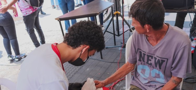 Habitantes en condición de calle vivieron una jornada especial