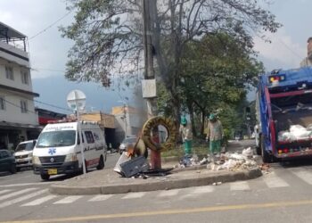 Habitantes de calle generaron incendio en la 19 con cuarta de Ibagué