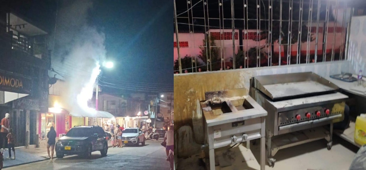 Controlan incendio en la casa del helado en Líbano