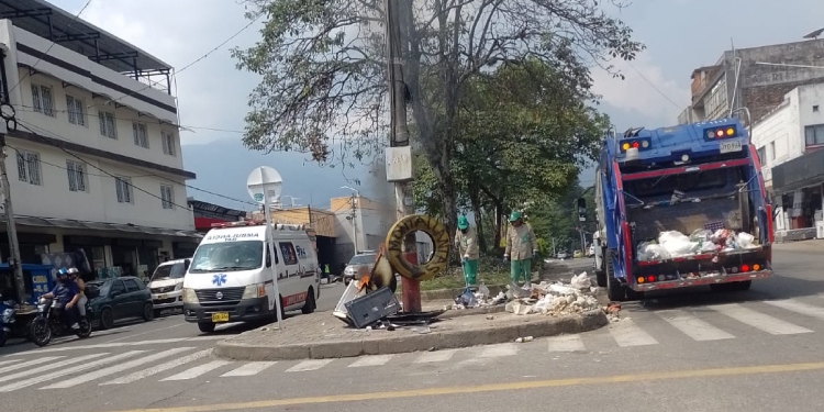 Habitantes de calle generaron incendio en la 19 con cuarta de Ibagué