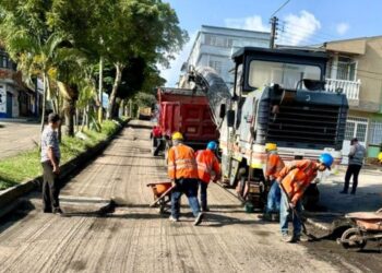 Continuará cerrada la calle 37 con Ambalá, por obras de pavimentación