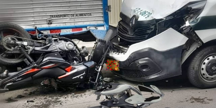 Bogotá: familia de motociclista fallecido en choque con patrulla de Policía, exigencia de justicia