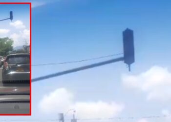 Denuncian daño de semáforos en la calle 29 y ausencia de guardas de tránsito