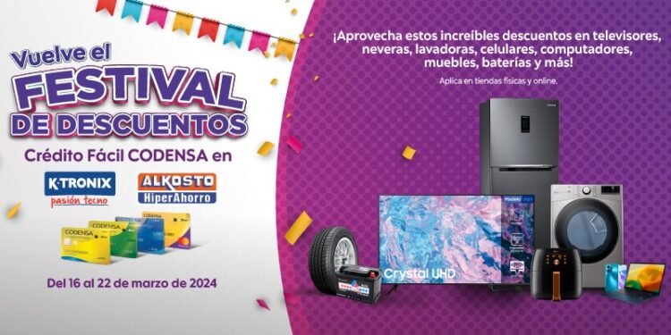 ¡Aprovecha ya! Alkosto anuncia festival de descuentos en electrodomésticos y tecnología