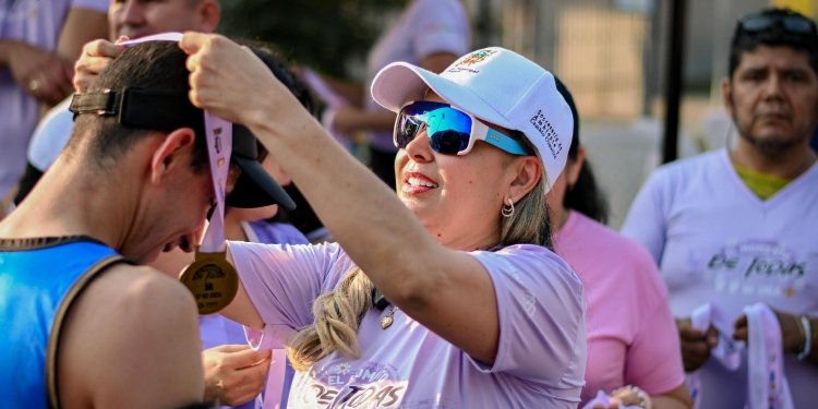 Los ibaguereños se dieron cita para correr por las mujeres