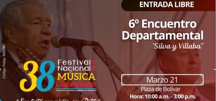 Día Nacional de la Música Colombiana hará vibrar el corazón del Tolima