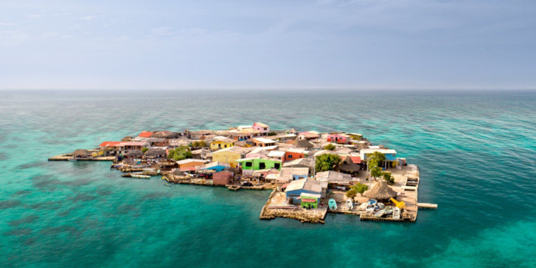 Isla más poblada del mundo se encuentra en Colombia, donde los residentes aseguran no necesitar policía
