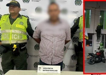 Asegurado sujeto capturado cuando agredía a su expareja sentimental