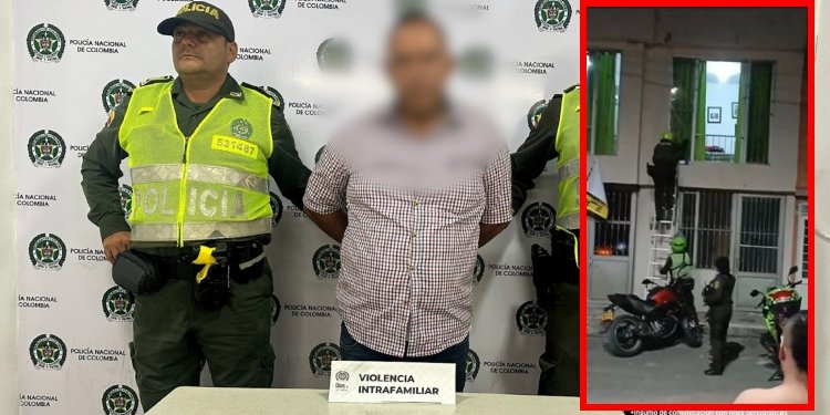 Asegurado sujeto capturado cuando agredía a su expareja sentimental