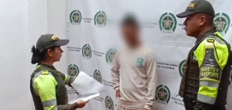 Alias Juan fue detenido en la vía Fresno – Manizales