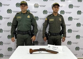 Sujeto abandonó una escopeta en el sector de Aparco en Ibagué
