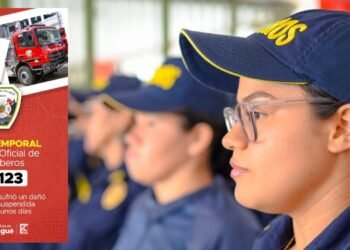 Habilitaron línea 123 para reportar temporalmente emergencias a bomberos