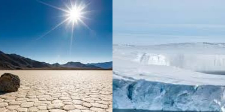 Conozca los lugares más calientes y más fríos de nuestro planeta Tierra