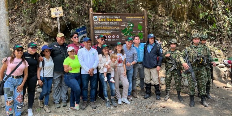 Durante la Semana Mayor, más de 600 personas visitaron el Parque de Los Nevados, por la vía a Juntas