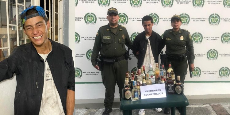 Enviado a la cárcel sujeto que ingresó a Plaza Express, se emborrachó y robó botellas de licor