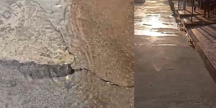 12 días completa una fuga de agua en la urbanización Vasconia 